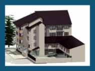 Proyecto arquitectónico 6 - Render 3D de complejo residencial