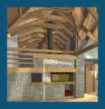 Proyecto arquitectónico 8 - Render 3D de edificio de oficinas